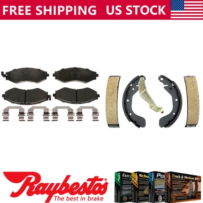 Kit pastillas de freno y zapatas de freno delanteras traseras metálicas para Suzuki Swift+ 2004-2006 Foto 1 de 4