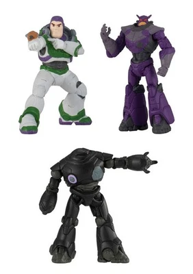 Disney Pixar Buzz Lightyear Narabundesu Figura Bandai Gashapon Juguetes Juego de 3 Foto 1 de 4