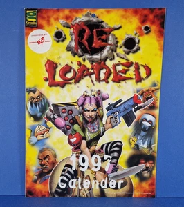 Vintage RELOADED PS1 Gremlin Interactive 1997 Calendar Book Magazine  - NEW - Picture 1 of 3