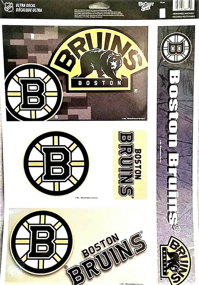 Calcomanías Boston Bruins Ultra Foto 1 de 1