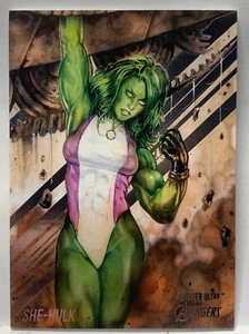 Fleer Ultra Avengers 2022 #64 She-Hulk - Imagen 1 de 2
