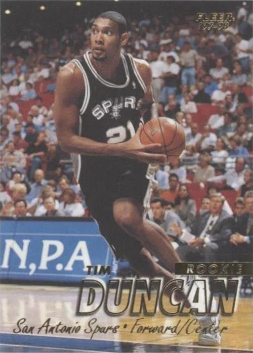 1997-98 Fleer - Tim Duncan #201