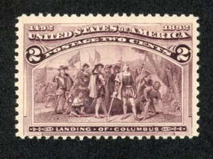 US 231 MNH 2c 1893 Columbia Exposition - Picture 1 of 1