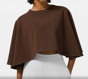 Lululemon Oversized Pullover Poncho XS/S Sportswear’s Brown - Picture 1 of 16
