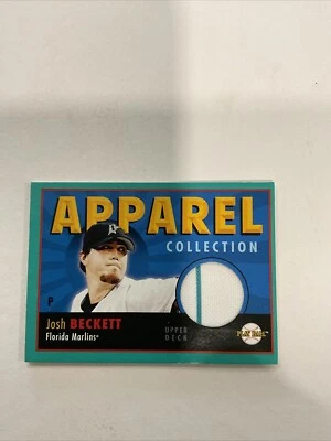 2004 Upper Deck Playball Apparel Collection Florida Marlins Josh Beckett ⚾️♨️F - Image 1 of 4