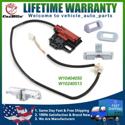 Pestillo para lavadora de ropa W10404050 y W10240513 Strike para Whirlpool Kenmore AP5263307 Foto 1 de 4