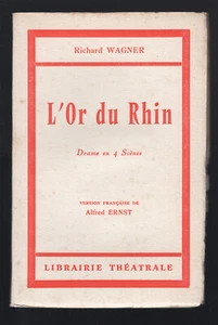 Richard Wagner ★ L'Or du Rhin ★ Opéra Librairie Théatrale DL 4T 1966 - Picture 1 of 2