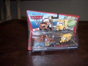DISNEY - PIXAR - CARS 2 - RACE TEAM MATER - SAL MACHIANI - OKAY CARD - NEW - Picture 1 of 5
