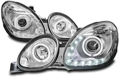 Se adapta a faros proyectores LED halo izquierda+derecha Lexus GS300 GS400 1998-2005 Foto 1 de 4