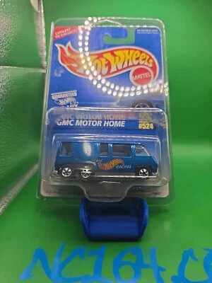 Autocaravana GMC Hot Wheels 1996 tarjeta azul coleccionista #524 con protector 16807 Foto 1 de 4