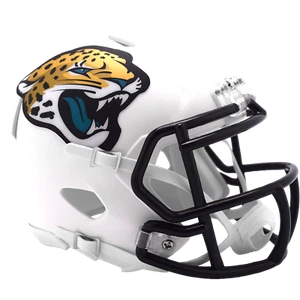 Jacksonville Jaguar NFL Riddell Speed Mini Football Helm - Bild 1 von 1