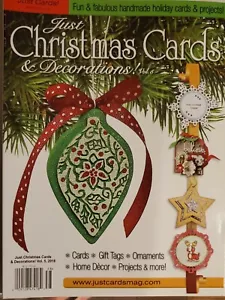 Just Cards Magazine! Just Christmas Cards & Decorations! 2018, Volume 5 - NEW - Imagen 1 de 3