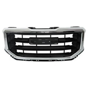 LABLT Front Bumper Center Grille For 2016-2019 GMC Sierra 1500 Chrome Grill - Picture 1 of 9