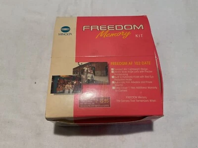 Kit de memória Minolta Freedom. vintage com caixa - Imagem 1 de 4