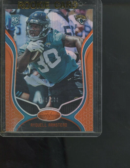 2019 Leaf Certified Ryquell Armstead 148/299 Rookie Parallel Card - Image 1 of 2