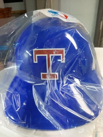 Texas Rangers Souvenir Plastic full size  Baseball Helmet MLB NEW Cover