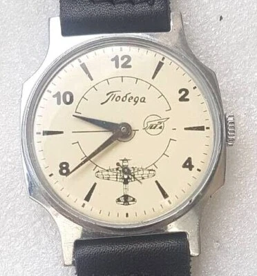 Reloj de pulsera ZIM SOVIET URSS ESTILO MILITAR PILOTO AVIADOR, AVIÓN IL2. Foto 1 de 4