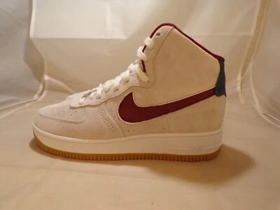 Nike Air Force 1 Sculpt High Summit Blanco Equipo Rojo - Para mujer Talla 9.5 DC3590-104 Foto 1 de 4