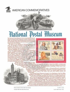#423 29c Postal Museum #2779-2782 USPS Commemorative Stamp Panel - Picture 1 of 1