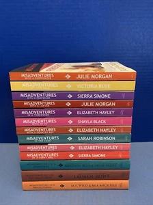 Lot of 13 ~ NEW ~ HC & PB Books ~ MISADVENTURES Series ~ LAWYER, PROFESSOR, CAGE - Picture 1 of 12