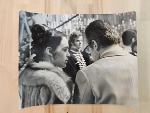 IMPRESIONANTE HOLLYWOOD VERONICA DE LAURENTIIS AÑOS 60 Original PIERLUIGI Retrato Foto XXL - Imagen 1 de 2