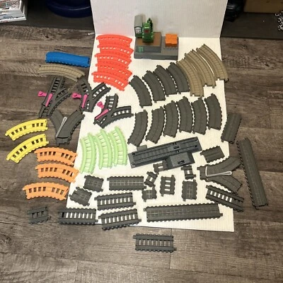 Gullane Thomas & Friends Take Along N Play Gray Train Track MIXED  Lot - Image 1 of 4