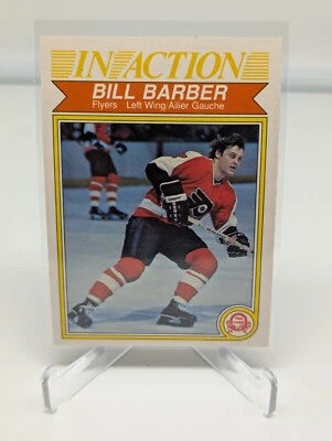 1982-83 O-PEE-CHEE In Action #247 Bill Barber Philadelphia Flyers - Image 1 of 2