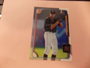 Justin Jacome Miami Marlins 2015 Bowman Draft Prospect Greensboro Grasshoppers - Picture 1 of 2