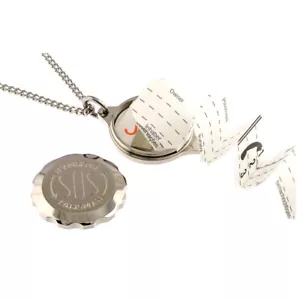 SOS Talisman Stainless Steel Medical Pendant - Plain - Picture 1 of 4