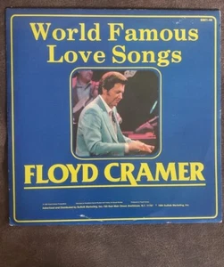 Vintage Floyd Cramer 'World Famous Love Songs' Vinyl LP Record from 1984 - Picture 1 of 5