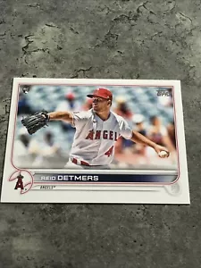 Reid Detmers Angels 2022 Topps Rookie #201 - Picture 1 of 2