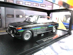 BMW 02 er 2002 Alpina Tuning 1974 schwarz black Dekor 181322 KK 1:18 - Bild 1 von 5