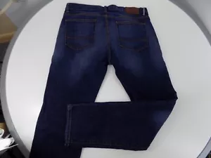 Jeans Tommy Hilfiger Premium personalizzati dritti invecchiati da uomo taglia 36x32 - Foto 1 di 11