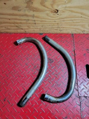 Suzuki GS550 GS550E 1980 tubos de escape exteriores Foto 1 de 4