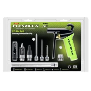Legacy Flexzilla AG1500FZKIT 10-teiliges Druckluft-Ausblaspistolen-Set mit Düsen & Verlängerungen - Bild 1 von 5