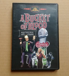 A Bucket of Blood (DVD, 2000) Classic Horror Roger Corman Dick Miller, Barboura - Foto 1 di 3