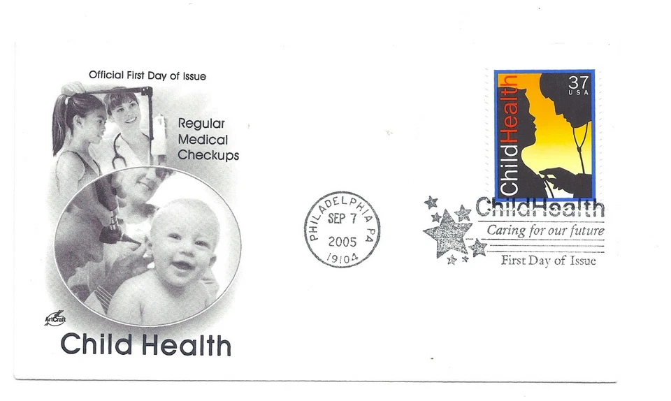 3938 37c Child Health Artcraft FDC - Image 1 of 1