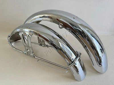 Protector de barro Su T500 Titan nuevo. un par. Guardabarros delantero y trasero Suzuki T500 1970-1975. Foto 1 de 4