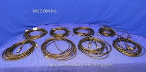 Hosa AES/ EBU 5-Pin Male to 5-Pin Female 110ohm DMX Cable 30ft Qty 8 - Picture 1 of 8
