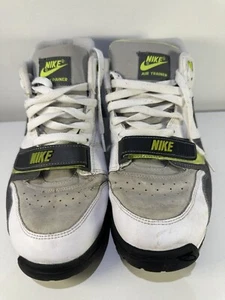 Nike Air Trainer 1 bianco e nero Volt Euro Exclusive taglia UK 8,5 - Foto 1 di 10