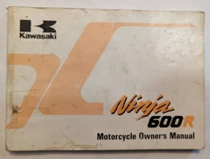Kawasaki Ninja 600R ZX600-C5 Owner's Manual 99920-1597-01 LOOK!!! - Imagen 1 de 2