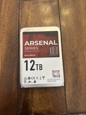 WP Arsenal 12TB SATA 6Gb/s 7200RPM 3.5" DAS HDD - Water Panther - Excellent Used - Image 1 of 4