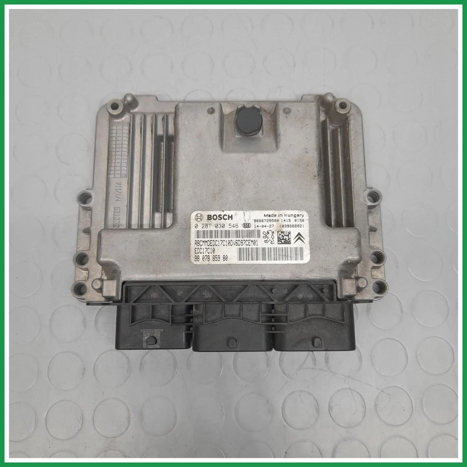 Centralina Iniezione Bosch 0281030546 Citroen C3 Picasso 9807885980 2013 2015   - Immagine 1 di 4