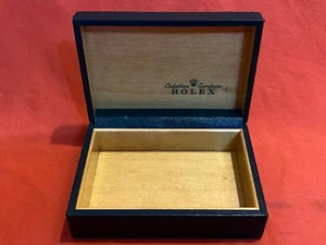 ROLEX BOX 68.00.3 CREATION GENEVE BOX CASE WOOD & LEATHER - Picture 1 of 7