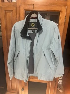 AIGLE Men’s Blue Jacket Coat Large Blue FREE SHIPPING - Picture 1 of 3