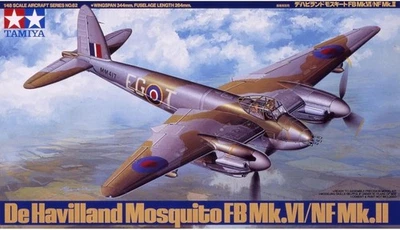 DE HAVILLAND MOSQUITO FB Mk.VI/NF Mk.II  -  TAMIYA 1/48 PLASTIC KIT - Photo 1/3