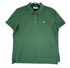 Camiseta Polo Lacoste Mujer Informal Calce Regular Verde Talla 42-L - Imagen 1 de 8