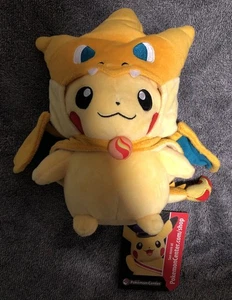 Pokémon Pikachu with Charizard Cape 4" Plush 2016 Nintendo 701-06603 NEW - Picture 1 of 8