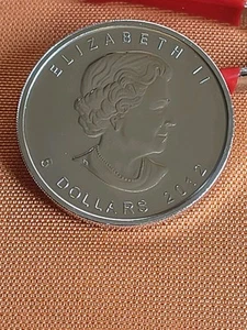 5$ Maple Leaf Kanada 2012 1oz Ag999 Silber Anlage Münze - Bild 1 von 2
