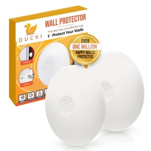 Door Stop Wall Protector | Self Adhesive Door Knob Wall Protectors from Door ... - Picture 1 of 8